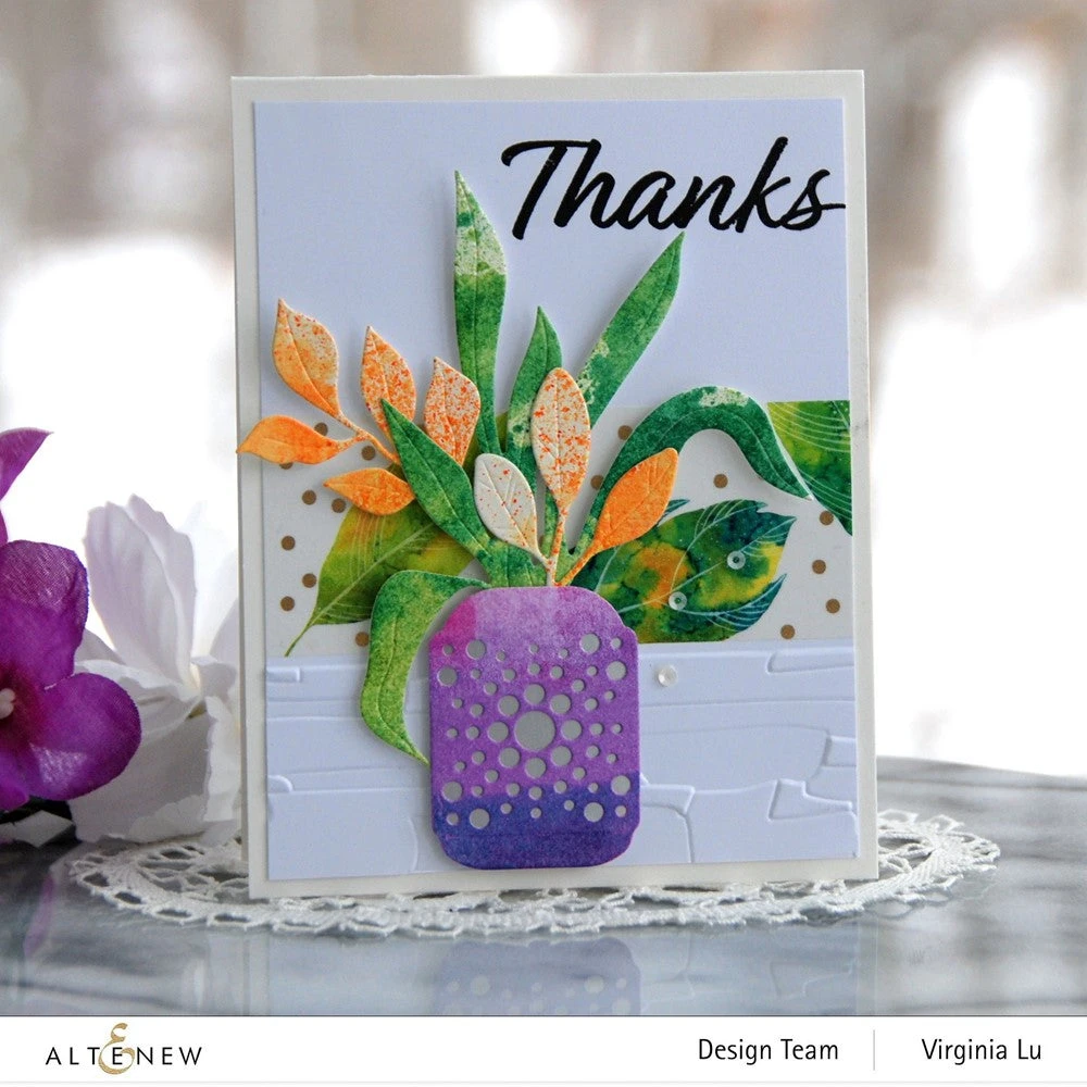 Altenew Masonry Wall 3D Embossing Folder Alt7599 4 Altenew Masonry Wall 3D Embossing Folder Alt7599 - Image 2