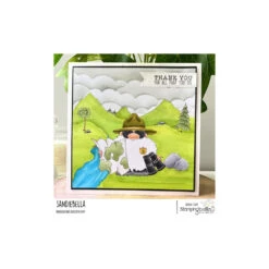 Stamping Bella GNOME PARK RANGER Cling Stamp Eb1202* -Simon Says Stamp 1 555380 ZM alt1