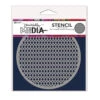 Dina Wakley Coasters 3 Media Stencil Ranger Mds82118*
