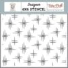 Echo Park My Son Scribbles 6 X 6 Stencil Dbb304034* -Simon Says Stamp 1 556178 ZM