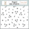 Echo Park LITTLE MISS FLORAL 6 X 6 Stencil Dbg305033* -Simon Says Stamp 1 556198 ZM