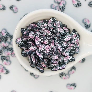 This Calls For Confetti Butterfly Blush Clay Embellishments 3 This Calls For Confetti Butterfly Blush Clay Embellishments