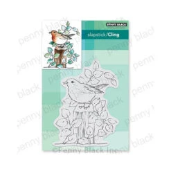 Penny Black Chirping Cling Stamp 40-899*