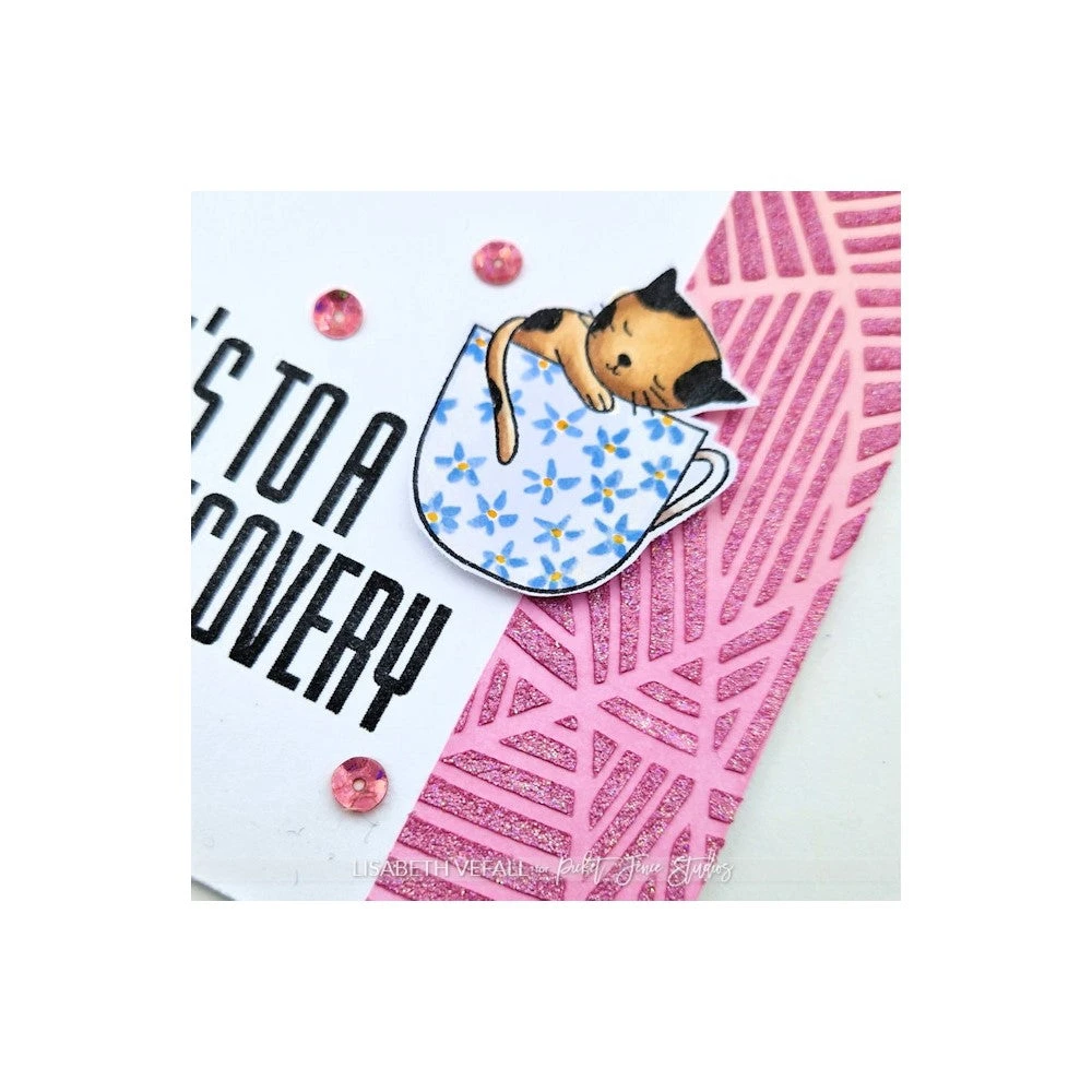 Picket Fence Studios Pink Magnolia Paper Glaze Luxe Pgl107* 5 Picket Fence Studios Pink Magnolia Paper Glaze Luxe Pgl107* - Image 3