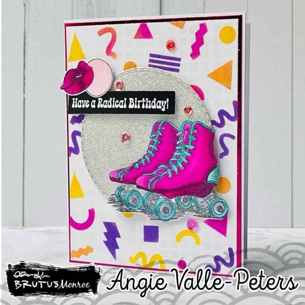 Brutus Monroe Off The Hook Slimline Stencil Bru3181* 4 Brutus Monroe Off The Hook Slimline Stencil Bru3181* - Image 2