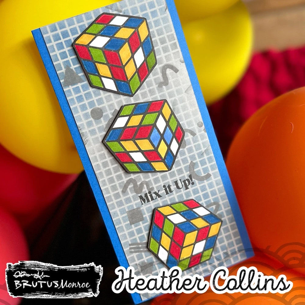 Brutus Monroe Off The Hook Slimline Stencil Bru3181* 6 Brutus Monroe Off The Hook Slimline Stencil Bru3181* - Image 4