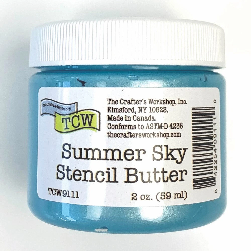 The Crafter's Workshop Summer Sky Stencil Butter Tcw9111* 3 The Crafter's Workshop Summer Sky Stencil Butter Tcw9111*