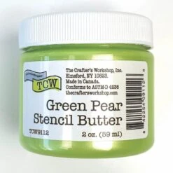 The Crafter's Workshop Green Pear Stencil Butter Tcw9112*