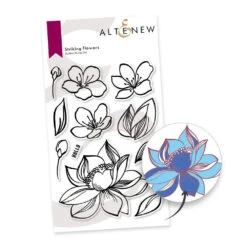 Altenew Striking Flowers Clear Stamps ALT7724*