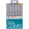 Copic Sketch PALE PASTELS Markers Kit -Simon Says Stamp 1 75380 FS