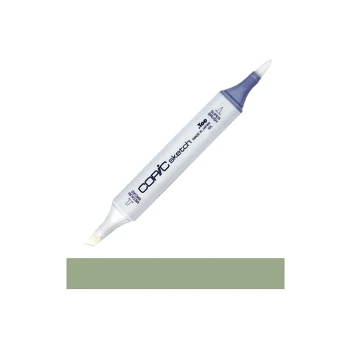 Copic Sketch Marker G94 GRAYISH OLIVE Dull Green 3 Copic Sketch Marker G94 GRAYISH OLIVE Dull Green