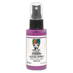 Dina Wakley Ranger Orchid Media Gloss Spray Mdo76506*
