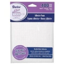 Darice 400 Adhesive 3/16 Inch Foam Squares 5mm 1206-02