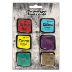 Tim Holtz Distress Enamel Pin Set 2 Ranger Tdzs73444