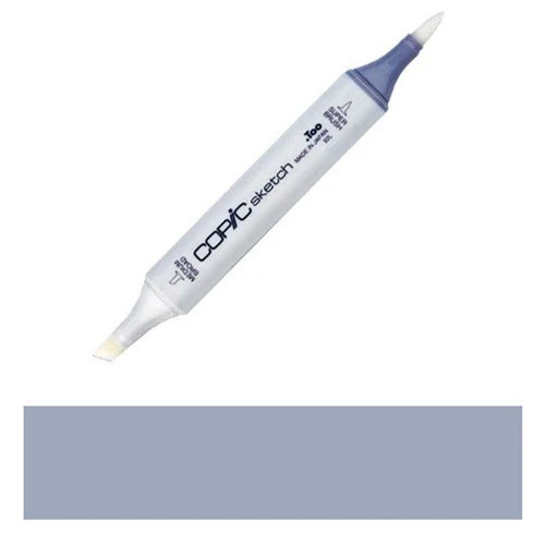 Copic Sketch Marker BV34 BLUEBELL Pale Blue Violet 3 Copic Sketch Marker BV34 BLUEBELL Pale Blue Violet