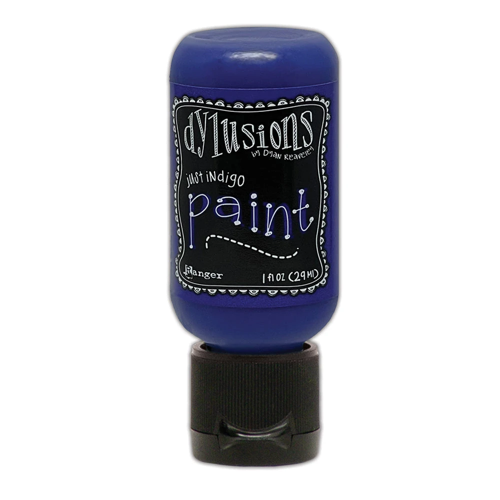 Ranger Dylusions Just Indigo 1oz Paint Dyq85652* 3 Ranger Dylusions Just Indigo 1oz Paint Dyq85652*