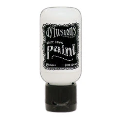 Ranger Dylusions 1oz Paint White Linen Dyq70719*