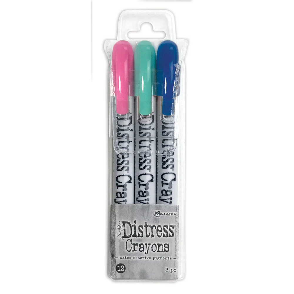 Ranger Tim Holtz Distress Crayons Set 12 Tdbk77190 3 Ranger Tim Holtz Distress Crayons Set 12 Tdbk77190