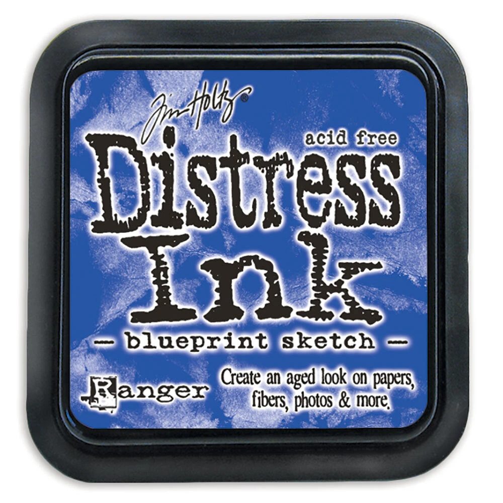 Tim Holtz Distress Ink Pad Blueprint Sketch Ranger TIM43195 3 Tim Holtz Distress Ink Pad Blueprint Sketch Ranger TIM43195