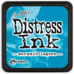 Tim Holtz Distress Mini Ink Pad Mermaid Lagoon Ranger TDP46790