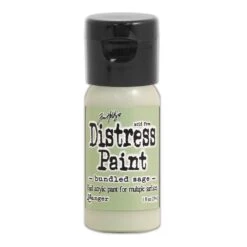 Tim Holtz Flip Top Distress Paint Bundled Sage Ranger TDF52975