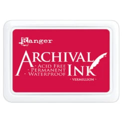 Ranger Archival Ink Pad Vermillion AIP30461