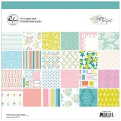 Pinkfresh Studio Picture Perfect 12 X 12 Paper Pack 230924*