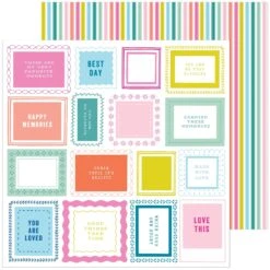 Pinkfresh Studio Picture Perfect 12 X 12 Paper Pack 230924* -Simon Says Stamp 231624 Picture Perfect