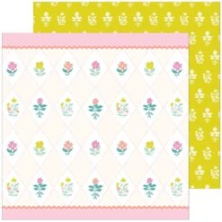 Pinkfresh Studio Picture Perfect 12 X 12 Paper Pack 230924* -Simon Says Stamp 231824 Happiness Blooms