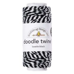 Doodlebug Beetle Black Doodle Twine 2994