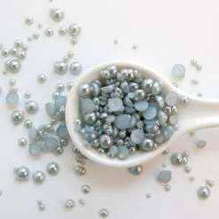 This Calls For Confetti Silver Pearl Embellishments