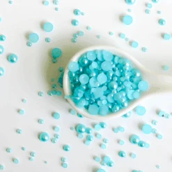 This Calls For Confetti China Blue Pearl Embellishments