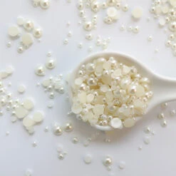 This Calls For Confetti Cream Pearl Embellishments