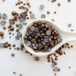 This Calls For Confetti Brown Pearl Embellishments