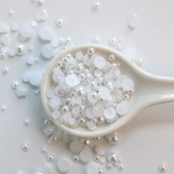 This Calls For Confetti White Pearl Embellishments