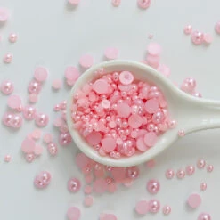 This Calls For Confetti Orchid Pink Pearl Embellishments