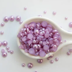 This Calls For Confetti Periwinkle Pearl Embellishments