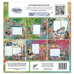 3Quarter Designs Fluttering Wings 12x12 Paper And Diecuts 3q-sc-flutteringwings 11 3Quarter Designs Fluttering Wings 12x12 Paper And Diecuts 3q-sc-flutteringwings -Simon Says Stamp 3Quarter Designs Fluttering Wings 12x12 Paper and Diecuts 3q sc flutteringwings back