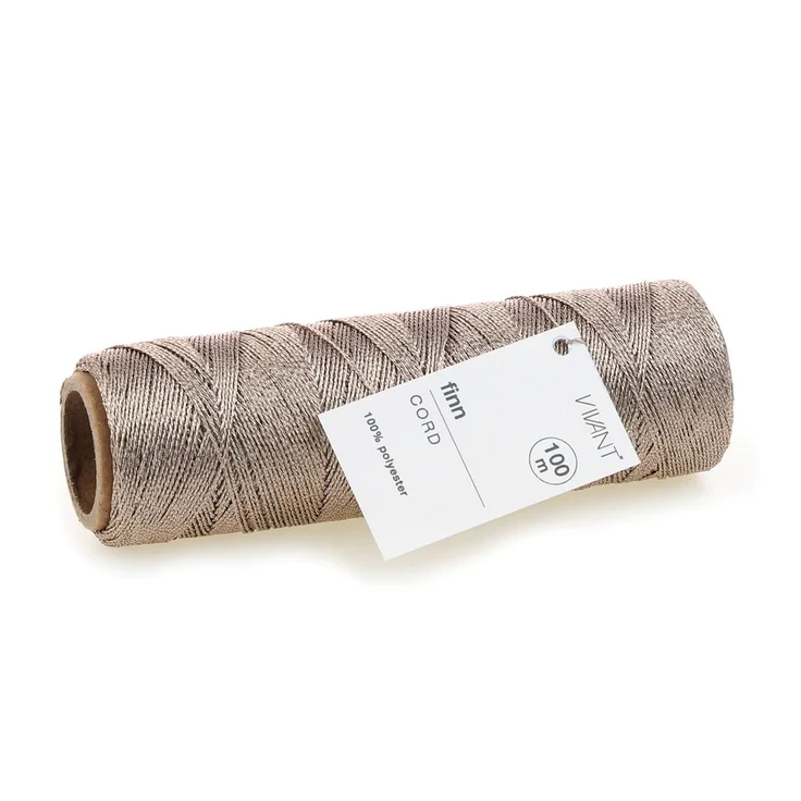 Vivant Finn Rose Gold Metallic Cord 109.36 Yards 1430.9901.10 3 Vivant Finn Rose Gold Metallic Cord 109.36 Yards 1430.9901.10