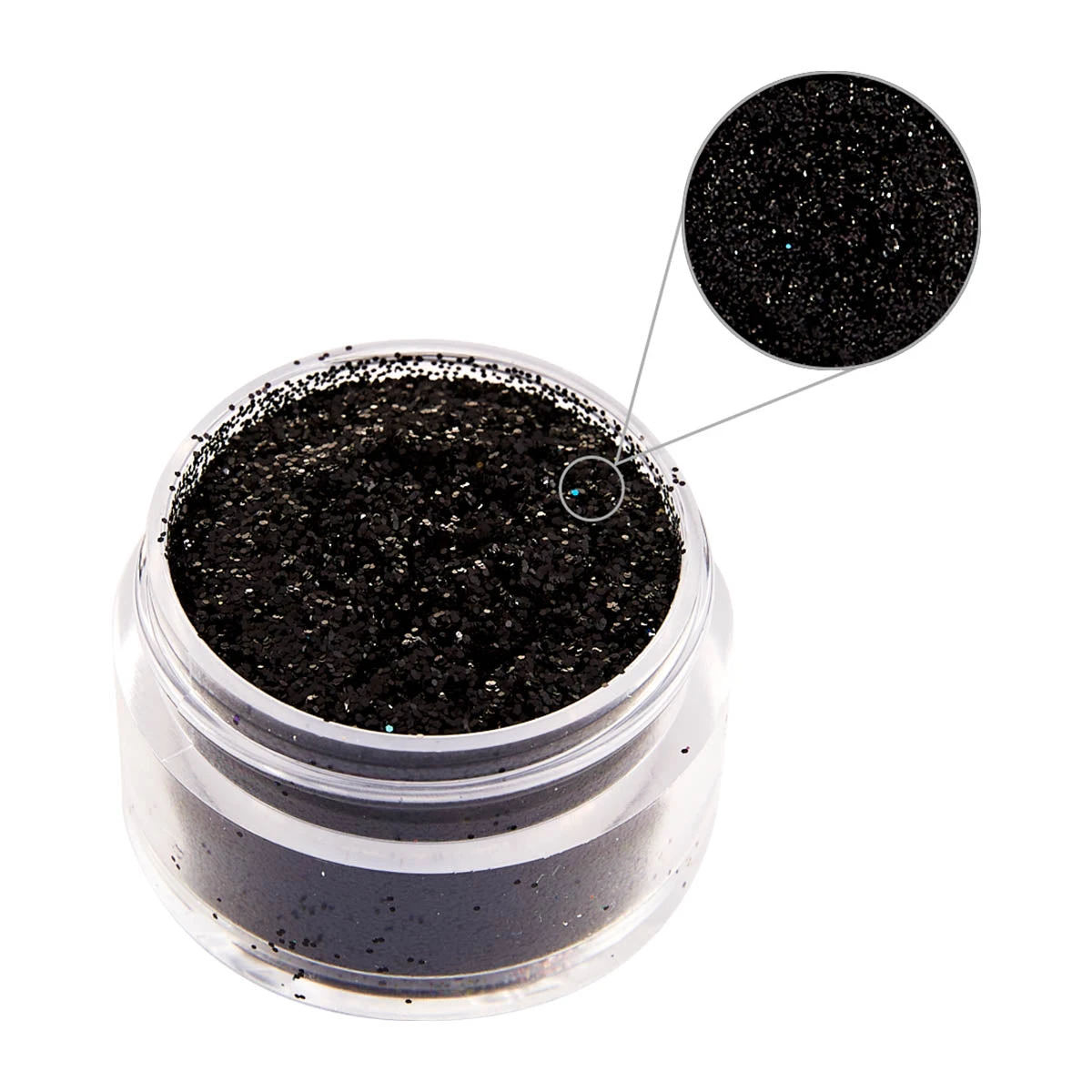 Art Glitter Pitch Black Glitter 402* 4 Art Glitter Pitch Black Glitter 402* - Image 2