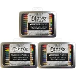 Tim Holtz Distress Watercolor Pencils Sets 4, 5, 6 Bundle Ranger