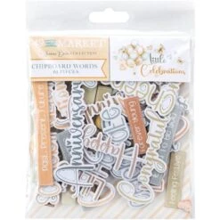 49 And Market Little Celebrations Chipboard Set Jlc-31980