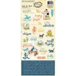49 And Market Toddler Time Washi Sheets Tt-30235