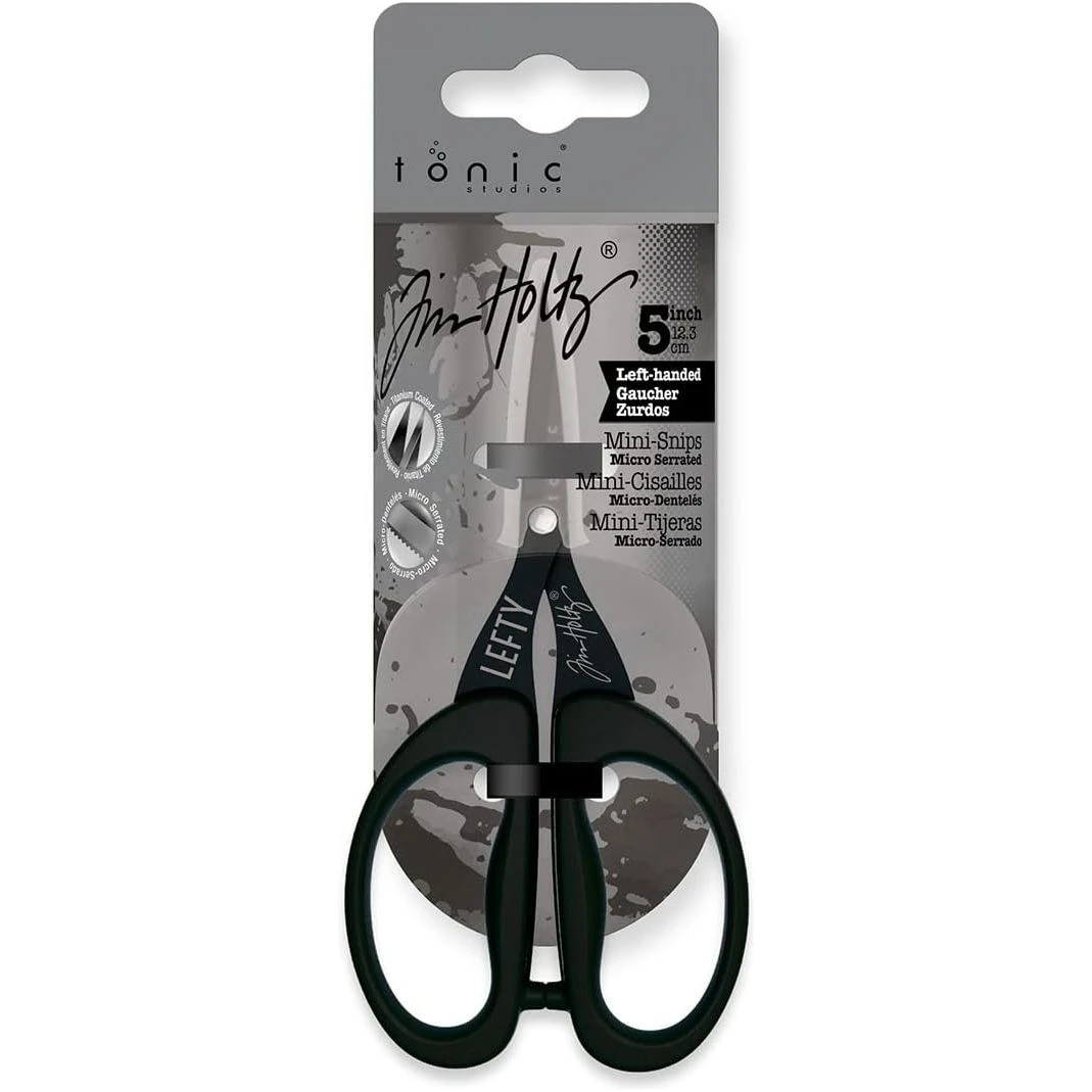 Tim Holtz Tonic Left Handed Mini Snips Scissors 2785e 3 Tim Holtz Tonic Left Handed Mini Snips Scissors 2785e