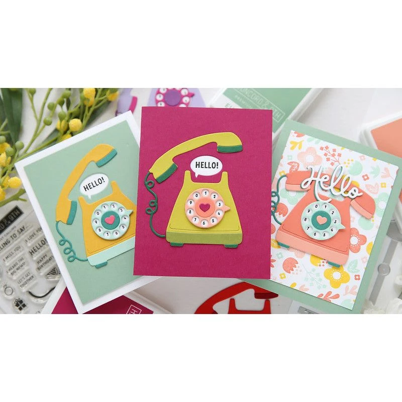 Concord & 9th Just Calling Clear Stamp Set 12061 7 Concord & 9th Just Calling Clear Stamp Set 12061 - Image 5