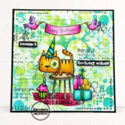 AALL & Create HBD2U Washi Tape 54 -Simon Says Stamp 54HBD2U 2