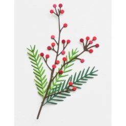 Birch Press Design Tiny Berries And Leaves Contour Layers Dies 57518* -Simon Says Stamp 57518 2