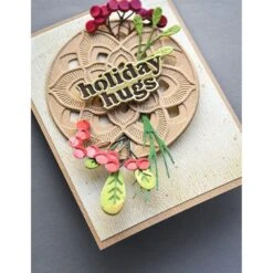 Birch Press Design Holiday Hugs Vintage Sentiment Dies 57540 5 Birch Press Design Holiday Hugs Vintage Sentiment Dies 57540 -Simon Says Stamp 57540 1