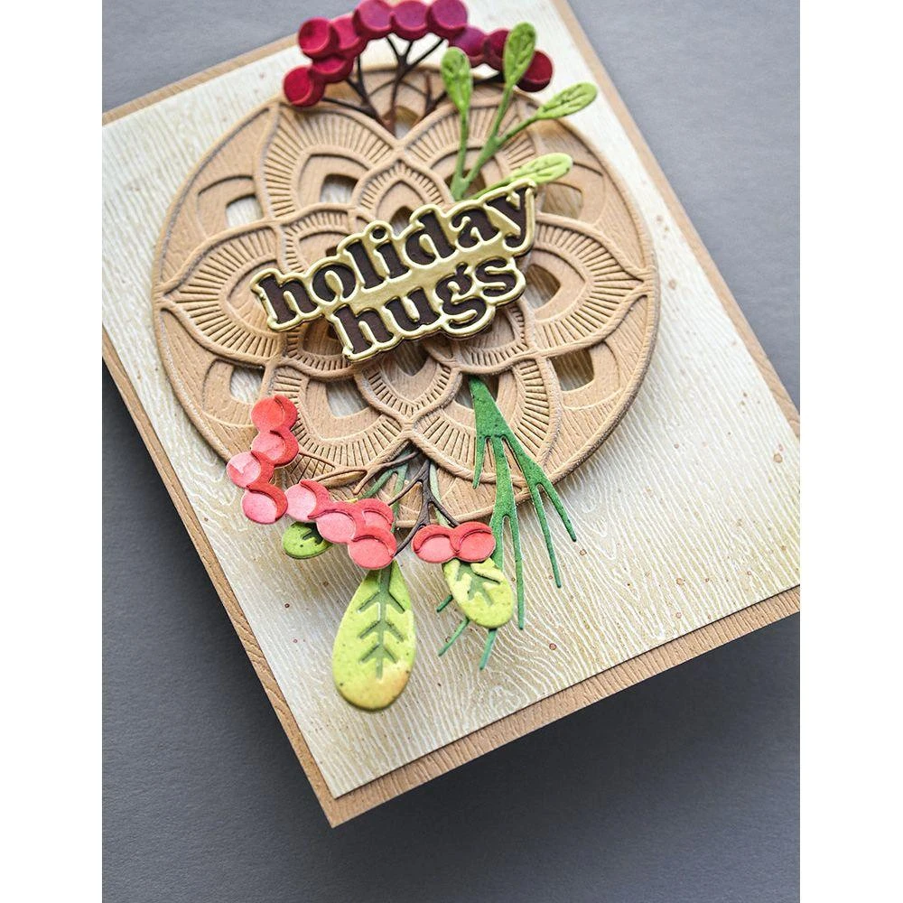 Birch Press Design Holiday Hugs Vintage Sentiment Dies 57540 4 Birch Press Design Holiday Hugs Vintage Sentiment Dies 57540 - Image 2