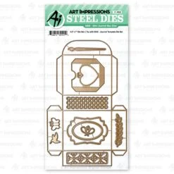 Art Impressions Mini Journal Box Template Die Set 5805